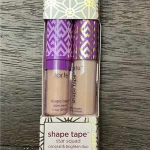 Tarte Shape Tape Star Squad Duo with Purple and Beige Packaging